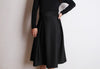 Pleated Midi Skirt High Waist