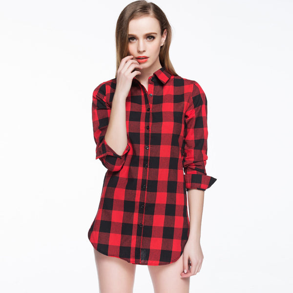 Women Street-Wear Blouses Long Shirts