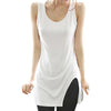 Model Long Ladies Vest Fashion Slim Hip