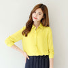 Casual Tops Long Sleeve Chiffon Shirt