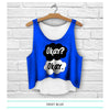 Fashion Tank Tops Loose Cropped
