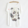 Thin Plus Loose Size Batwing Sleeve T-shirt