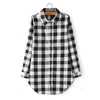Women Street-Wear Blouses Long Shirts