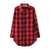 Women Street-Wear Blouses Long Shirts