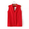 V Neck Chiffon Blouses Office Wear Tops