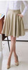 Plus Size Skirt Casual Slim Pleated