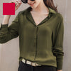 Casual Tops Long Sleeve Chiffon Shirt