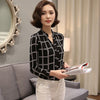 Tribal Chiffon Shirts Long Sleeve