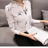 Tribal Chiffon Shirts Long Sleeve