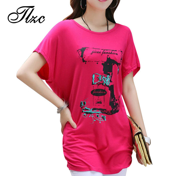 Free & Flexible Printed Lady Loose T-Shirts