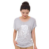 Floral Pattern Woman Fashion O-neck T-shirts