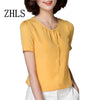 Elegant Lady Office Shirts Women Blouse