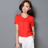 Elegant Lady Office Shirts Women Blouse