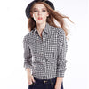 Cotton Long Sleeve Slim Plus Size