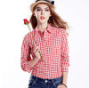 Cotton Long Sleeve Slim Plus Size