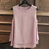 Loose Ruffle White Shirt Fashion Chiffon Blouse