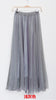 Elastic High Waist Chiffon Skirts
