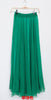 Elastic High Waist Chiffon Skirts