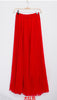 Elastic High Waist Chiffon Skirts