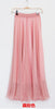 Elastic High Waist Chiffon Skirts